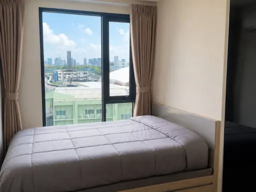 For rent: IKON SUKHUMVIT 77, Building C, 8th floor. Fully furnished. Don't miss out!