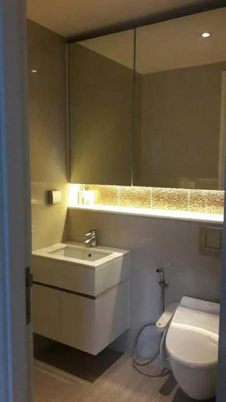 Rent H Condo Sukhumvit 43, fully furnished, good view, ready to move in.