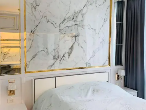 Interested, hurry, hurry Selling the most beautiful room, beautiful, Jing, tell me the bed is soft High security system for sale A Space ID Asoke-Ratchada. images