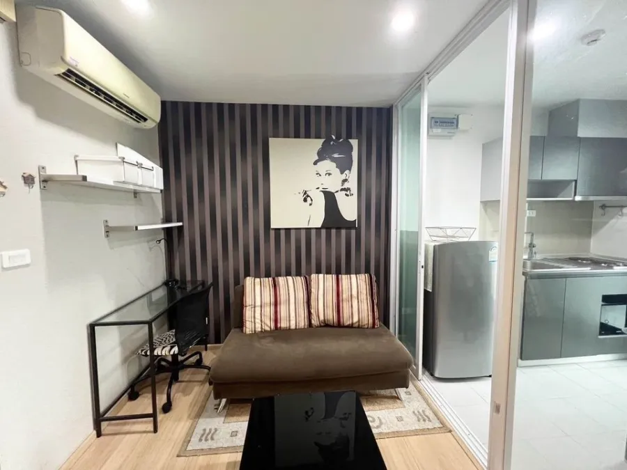 For sale, rent, The Base Rama 9 - Ramkhamhaeng, partitioned room, 31st floor, high view, don't look and book now.