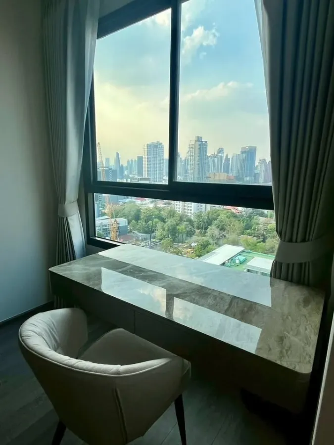 ให้เช่า Ideo Sukhumvit - Rama4 ห้องดีไซน์ Modern ตกแต่งบิวท์อินจัดเต็ม พร้อมวิวเมืองสวย พลาดแล้วจะเสียใจ