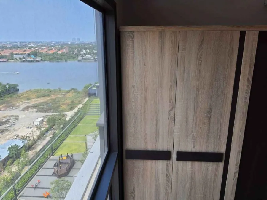 For Rent The politan aqua ชั้นสูง ได้วิวแม่น้ำสวยๆๆ เฟอร์นิเจอร์เครื่องใช้ไฟฟ้าอย่างดี ไม่จองพลาด