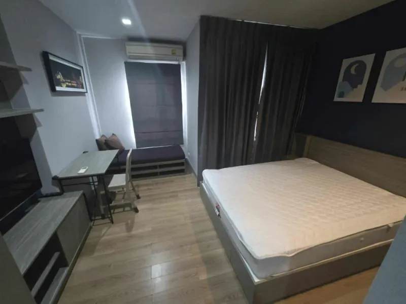 For rent chapter one mid town ladprao 24 ห้องสตูดิโอ ตกแต่งสไตล์ลอฟท์ เฟอร์ครบ วิวสวนบรรยากาศดี