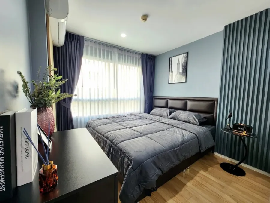 ขาย Lumpini ville onnut 46 1 ห้องนอน 1 ห้องน้ำ แต่งคุมโทน มาพร้อมเฟอร์ครบครัน ห้ามพลาด