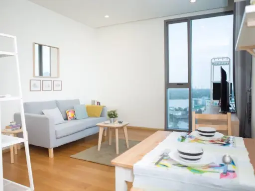 ให้เช่า คอนโด เดอะ บรีส นราธิวาส ห้องวิวสวย วิวแม่น้ำ ตกแต่ง สวย น่าอยู่!! images
