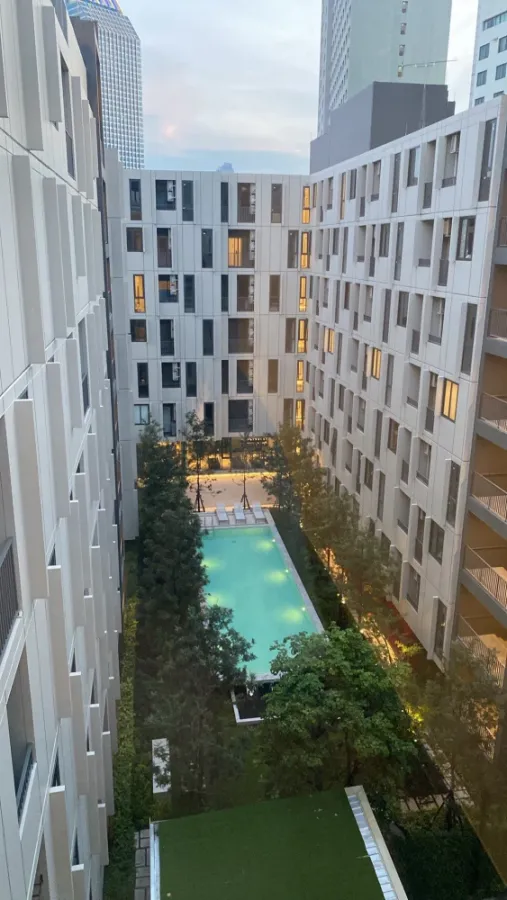 For sale or rent: QUINTARA MHy'GEN RATCHADA - HUAI KHWANG, a nice room, good location, convenient transportation, hurry and reserve now.