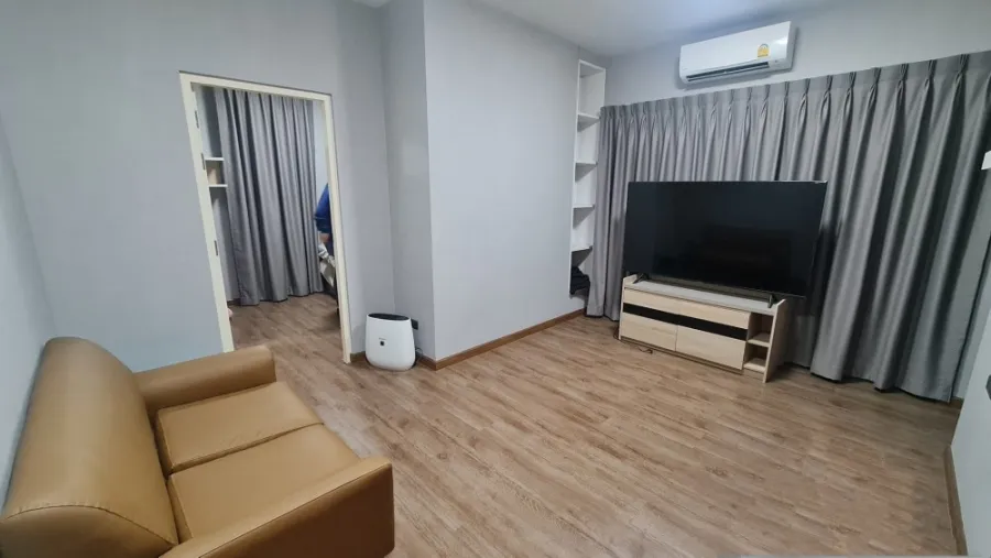 For rent: My Condo Sukhumvit 103, corner room, privacy, fully furnished. If you don't reserve, you'll make a big mistake.
