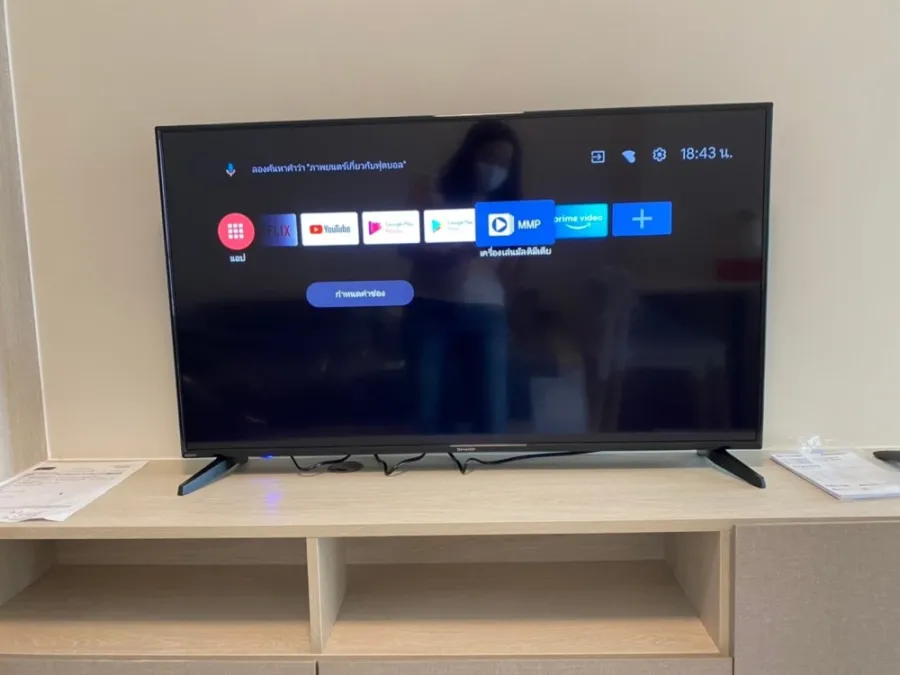 ปล่อยเช่า นิช ไอดี ปากเกร็ด สเตชั่น ห้องพร้อมอยู่ ทีวีจอใหญ่ดู Netflix ชิวๆ ได้วิวเมืองสวยๆ ห้ามพลาด
