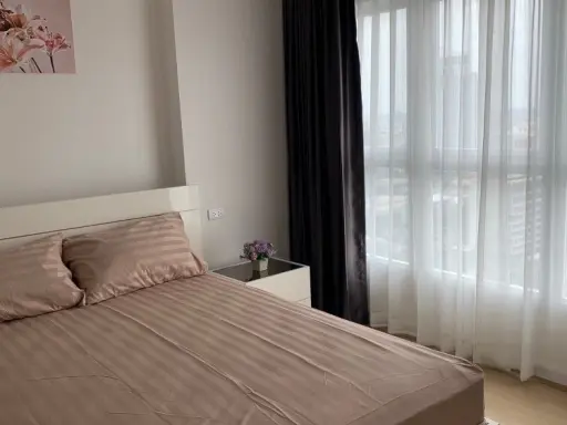 Condo for rent, Supalai Veranda Ramkhamhaeng, beautiful room, high floor, good view, near BTS, fully furnished, ready to move in, book now! images