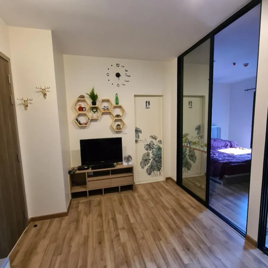 For Rent Niche Mono Charoennakorn 1 ห้องนอน ชั้นสูง ได้วิวเมืองแจ่มๆ สนมใจย้ายด่วนๆจ้า ก่อนพลาด