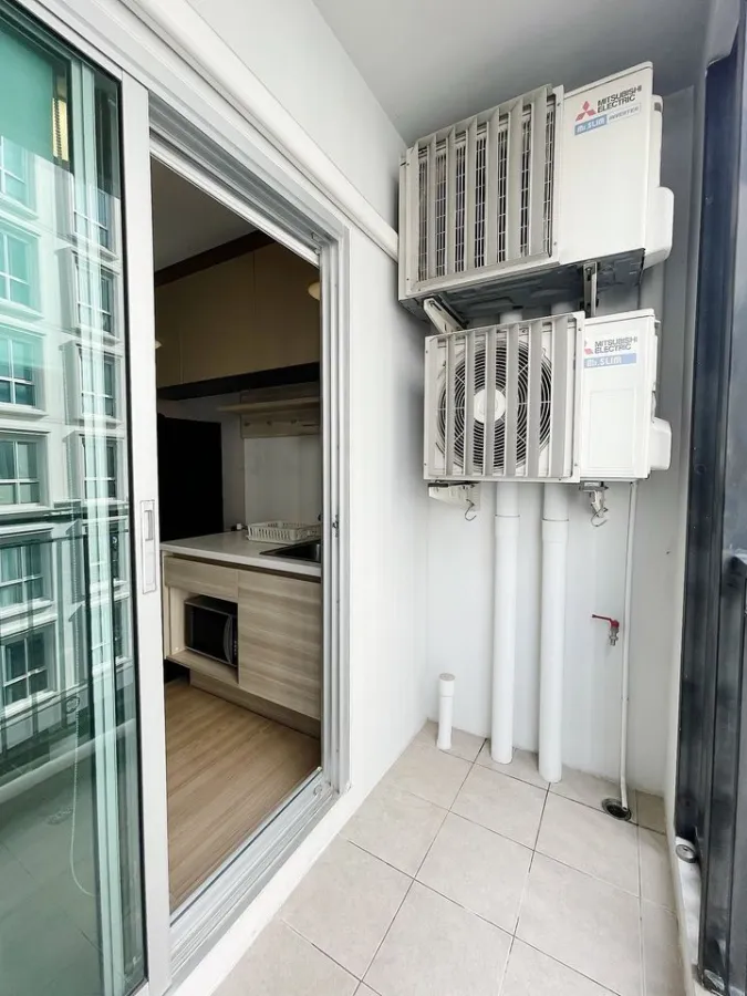 Urgent sale rent, Plum Condo Chaengwattana Station, separated rooms, perfectly divided into zones, you can now be the owner.
