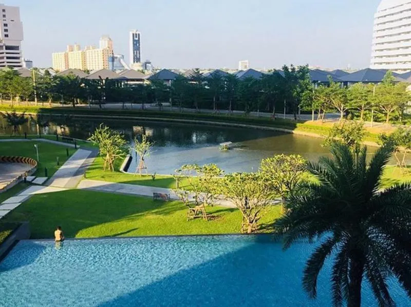 ด่วน!! ให้เช่า The Parkland Srinakarin Lakeside ทำเลดี วิวสระ เฟอร์ครบ พร้อมอยู่ ห้ามพลาด!!