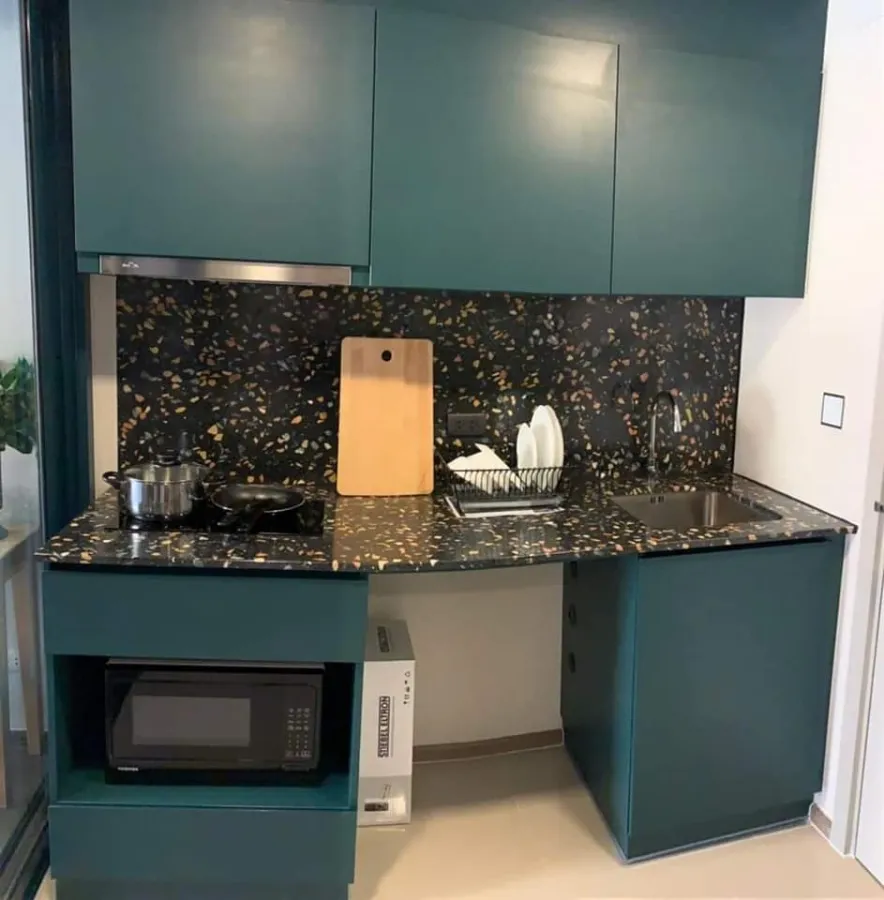 For sale, for rent!! Condo The Base Sukhumvit 50, beautifully decorated. No noise, privacy. If interested, hurry and reserve now!!