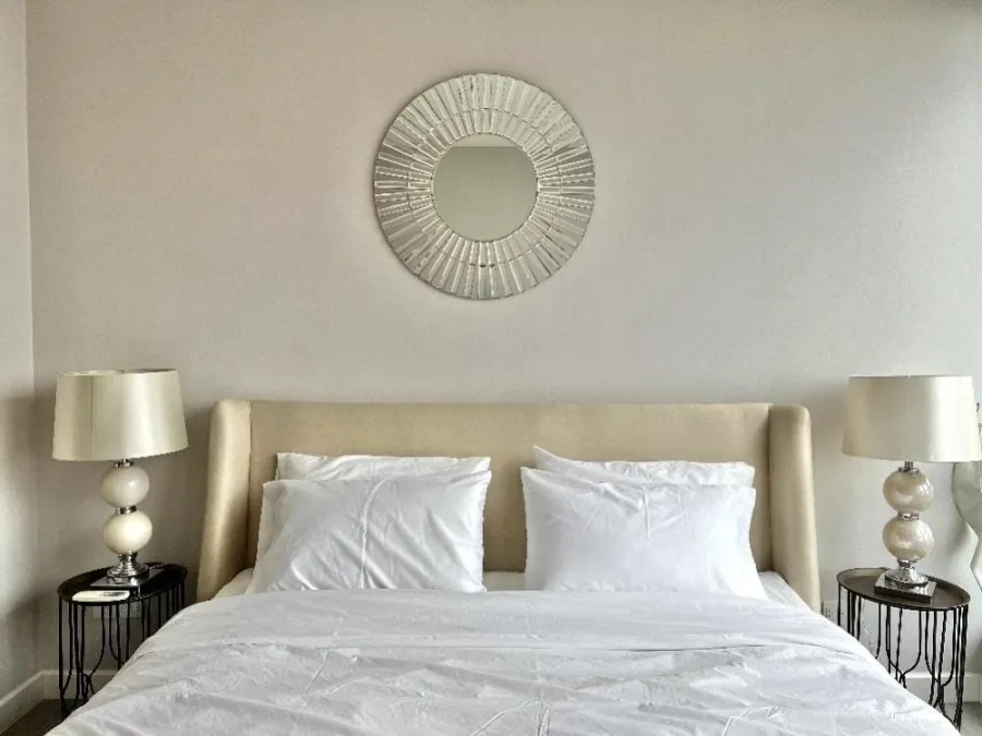 Condo for rent, The Room Rama 4, elegant decorated room, very inviting, comes with complete facilities, book now.