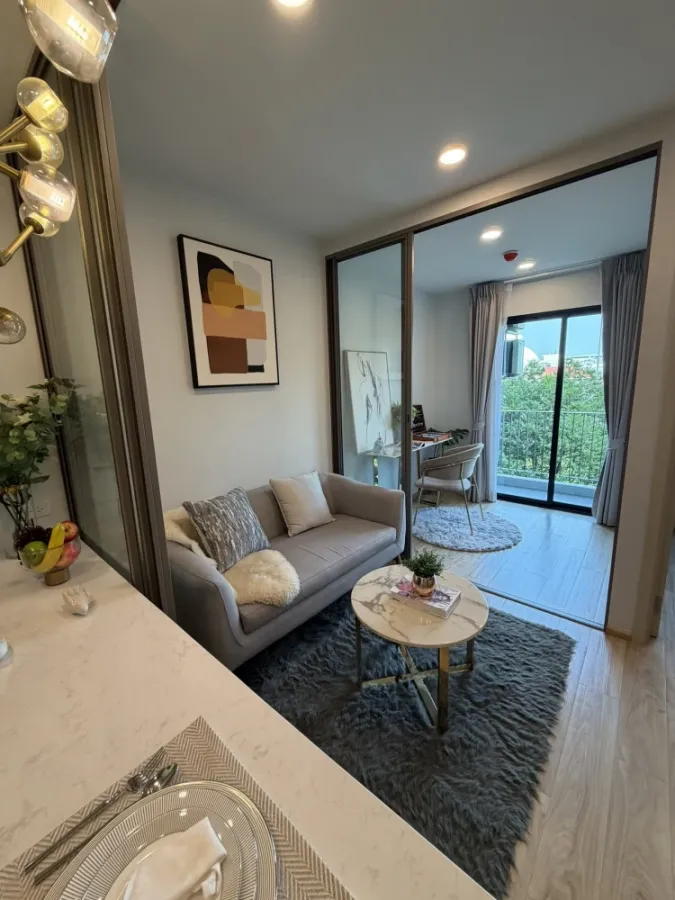 ให้เช่า ESQUE สุขุมวิท 101/1 ห้องตกแต่งครบครัน ด้วยเฟอร์อย่างดีมีคุณภาพ รีบจองเลย