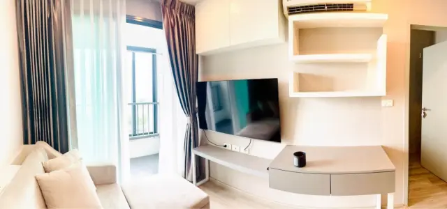 ให้เช่า IDEO Mobi Charan-Interchange ชั้น 9 วิวโล่งสบายตา ตกแต่ง Buit-In ผนังสวยๆ ไม่จองพลาดมาก images