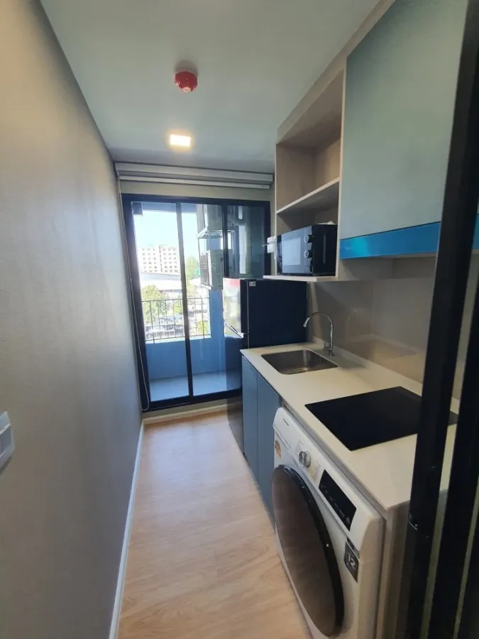 For rent!! Atmoz Canal Rangsit, 5th floor, Building C, complete furniture and electrical appliances, good price, hurry and book now!!