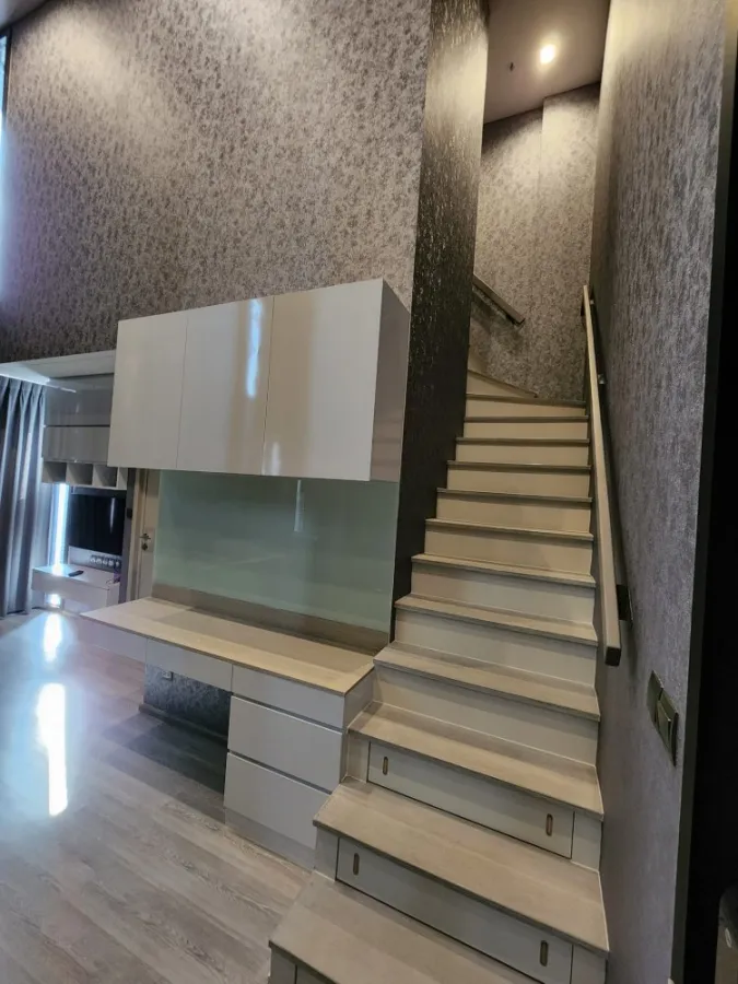 ขาย คอนโด The Line sukhumvit 101 ห้อง Duplex ชั้น 21 ได้วิวแม่น้ำ ครบจบที่เดียว ต้องซื้อเลย