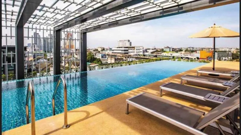 ให้เช่า คอนโด Le Crique Sukhumvit 64/2 ขนาด 2ห้องนอน 2ห้องน้ำ ใกล้BTSปุณณวิถี มีเครื่องซักผ้า รีบเลย