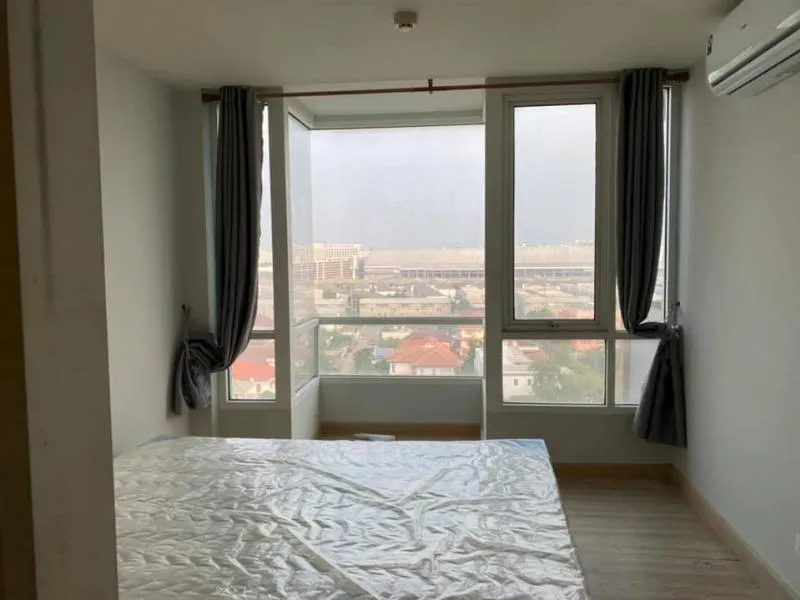 Selling M Society, Muang Thong Thani, beautiful room, good view, fully furnished, 2 bedrooms, come and reserve quickly. Miss it and you will regret it.