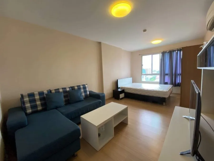 Sell or rent Plum Condo Nawamin, 1 bedroom, 1 bathroom, fully furnished, good location, hurry up, don't miss it.
