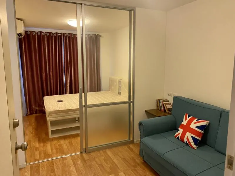 Condo for rent, Lumpini Ville On Nut - Ladkrabang, 2 beautiful rooms, convenient transportation, hurry up
