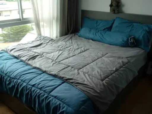 For rent, Hallmark Chaengwattana, 7th floor, Building A, beautiful room, fully furnished, plus a good price, book now, don't wait.