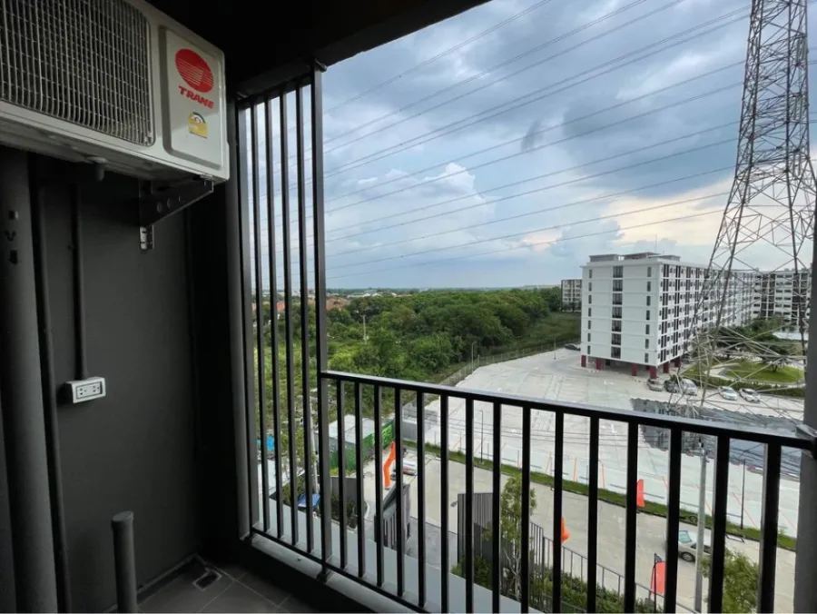 Dcondo hideaway Rangsit for rent, Building A, 7th floor, corner room, very private Fully furnished, don't miss out.