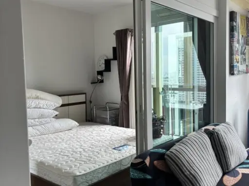 For rent: The Key Sathorn-Ratchapruek, ready to move in, fully furnished, high floor, reserve now before it's too late.