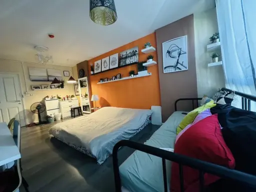 ให้เช่า Dcondo Campus Resort Bangna ชั้น 7 มาพร้อมการตกแต่งที่ครบครัน น่าอยู่ จองเลยจ้า