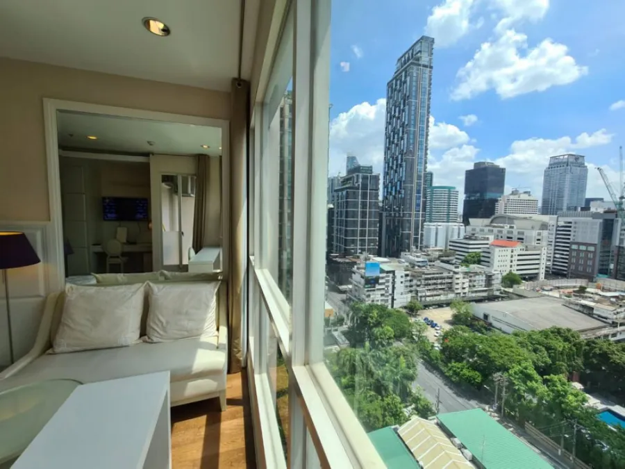 Sale/Rent Urgent!! Condo The Address Chidlom, 16th floor, beautiful view, good location, in the heart of the city, ready to move in, don't wait!!