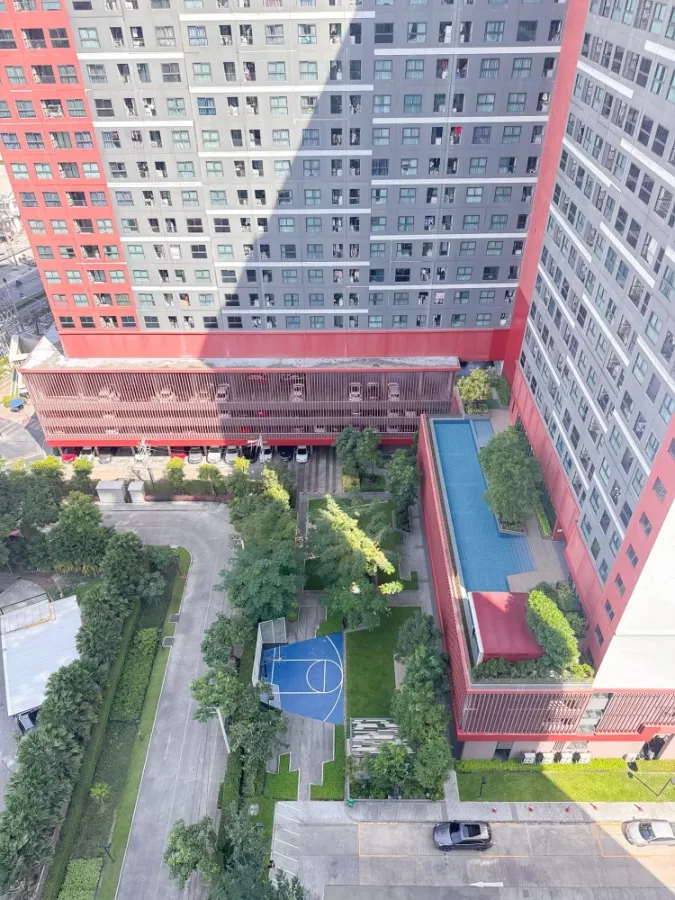 ให้เช่า Plum Condo Ramkhamheng Station ห้องพร้อมอยู่ สิ่งอำนวยความสะดวกครบ ราคาดี จองเลย