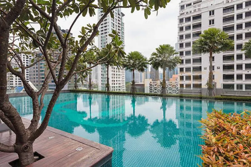 ให้เช่า คอนโด คิว หลังสวน ชั้นบนสุด วิวดี เฟอร์ครบ พร้อมอยู่ ห้ามพลาด !!
