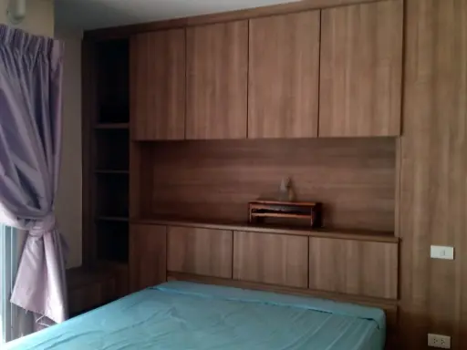 For rent, Park View Vibhavadi, 4th floor, Building A4, corner room, fully furnished and electrical appliances. Book now.
