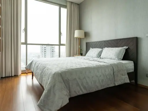 Condo for rent, Quattro by Sansiri, lots of usable space, high floor, built-in decorations, reserve quickly.