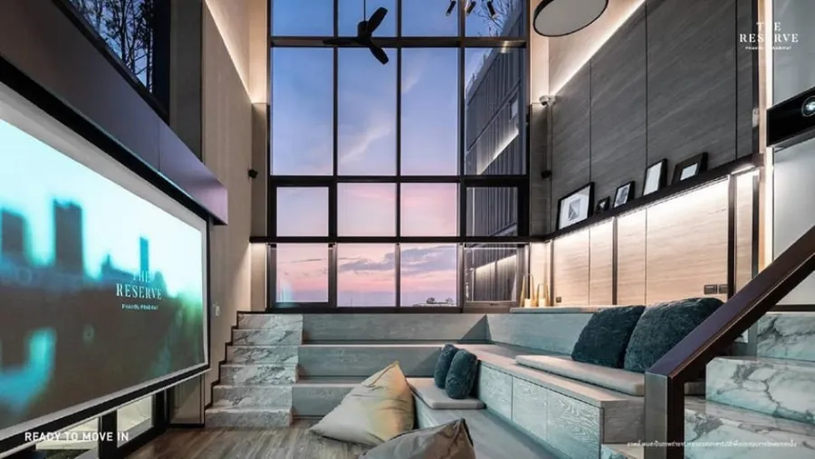 ขาย ให้เช่า The Reserve Phahol-Pradipat ห้องที่ดีที่สุดของ Luxury Loft Unit วิวเมืองสวย