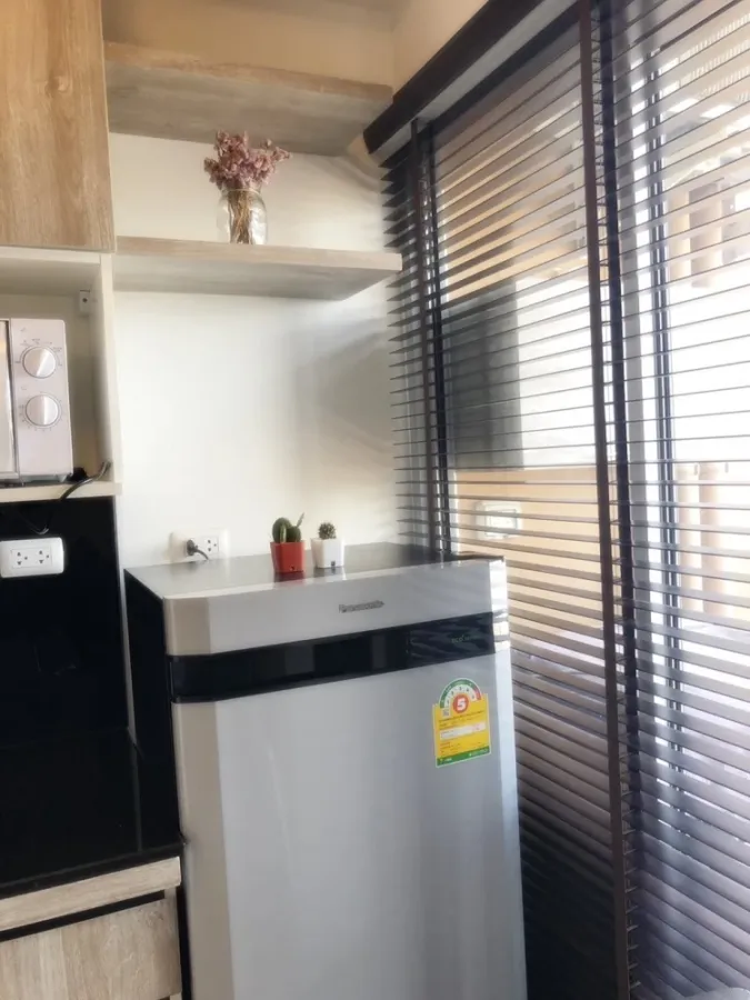 For sale, for rent!! Plum Condo Bangyai Station, 7th floor, Building B, BTS view, beautiful condo, just bring your own luggage and you can move in!!