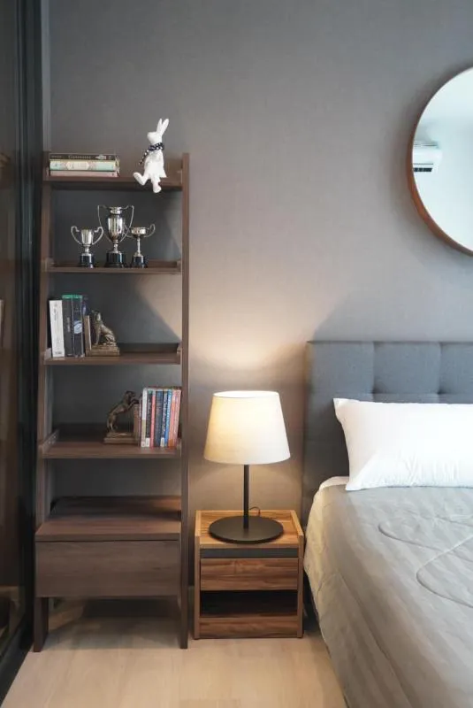 Condo for rent, Life One Wireless, beautiful room, high floor, expressway view, fully furnished, super nice, central luxury Easy to travel near BTS Hurry and grab it.