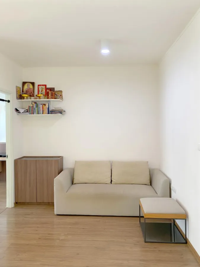 Condo for sale, U Delight Rattanathibet, beautiful city view, the room is not hot. The most complete built-in If you don't book, you will regret it.