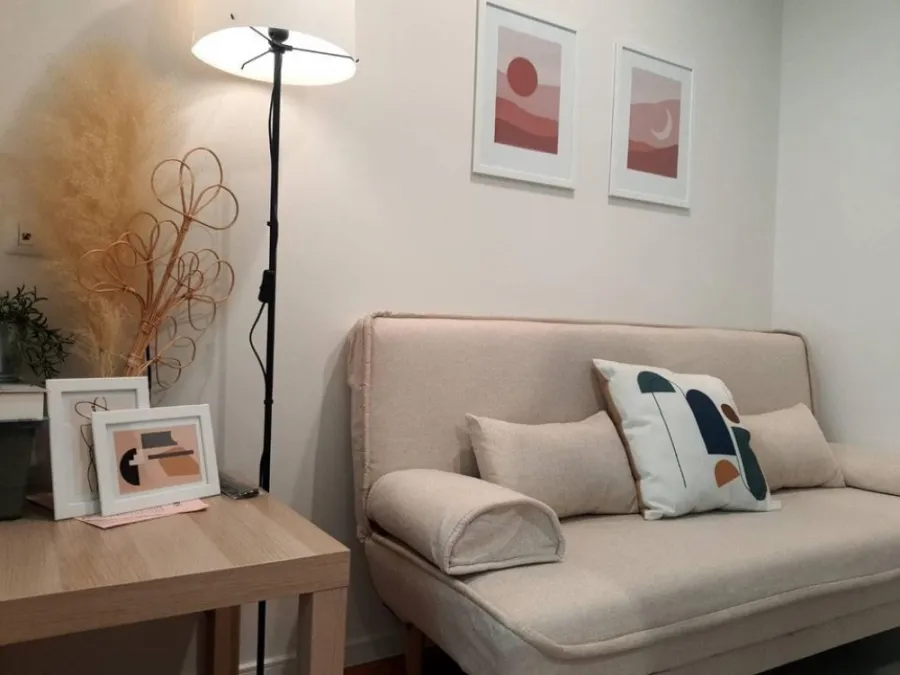 Quick sale!! Condo Lumpini Nawamin Sriburapha, 6th floor, Building B2, beautiful room, decorated, ready to move in. Hurry up to reserve!!