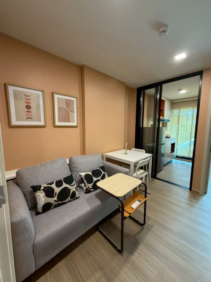 For rent: Kave Luminous Bangmod, pool view, fully furnished with over 40 IKEA items. Don't miss out!