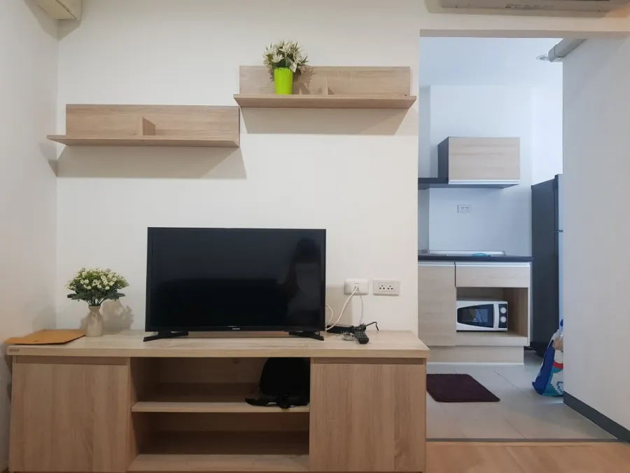 For rent, The Niche ID Serithai, beautiful room, new room, fully furnished, book now.