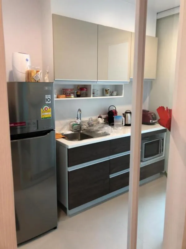 Sell/rent Supalai Elite Phayathai, 15th floor, 44 sq m. East, complete facilities. ready to move in