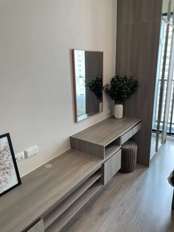 ให้เช่า คอนโด Knightsbridge collage ramkamheang ชั้น18 วิวเมือง เฟอร์ครบพร้อมอยู่ จบที่ห้องนี้เลย