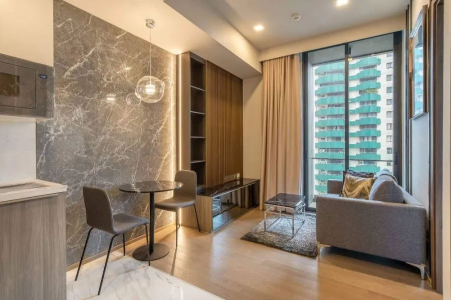 Express!! Condo sales down Celes Asoke, high floor, beautiful view, in the heart of the city, near BTS, this price cannot be missed !!