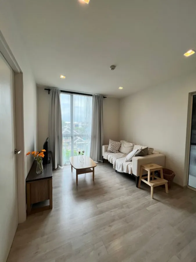 Condo for sale, Chambers Chaan, Ladprao-Wang Hin, fully furnished, electrical appliances Divide the kitchen into proportions. Hurry up.