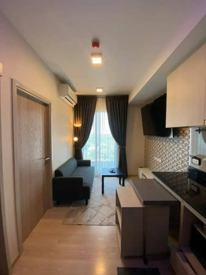 Condo for rent, Unio H, Tiwanon, ready to move in, new room, complete electrical appliances, good price, I can tell you don't miss it.