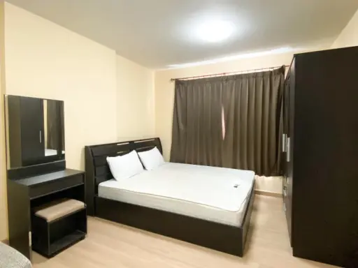For rent, Plum Condo Nawamin, Building B, 3rd floor, ready to move in, affordable price, don't wait, book now!!