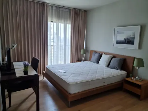 Condo for rent, Noble Refine, 20th floor, unblocked view, wide room, ready to move in, convenient to travel, don't miss it!! images
