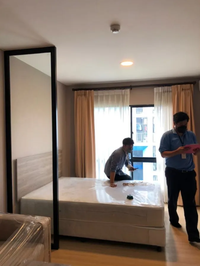 Condo for sale Lesto Sukhumvit 113, decorated and ready to move in. The most private corner room. Reserve now. Don't miss it.